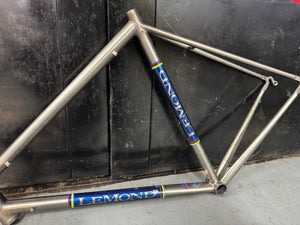 Lemond 59cm titanium road frame