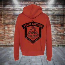 Load image into Gallery viewer, Pedal Factory Drop Shoulder &quot;Badge&quot; Hoodie