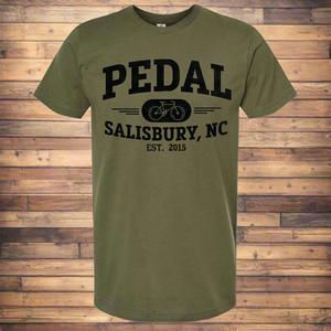 "PEDAL" Collegiate Style Logo T-Shirt EST. 2015